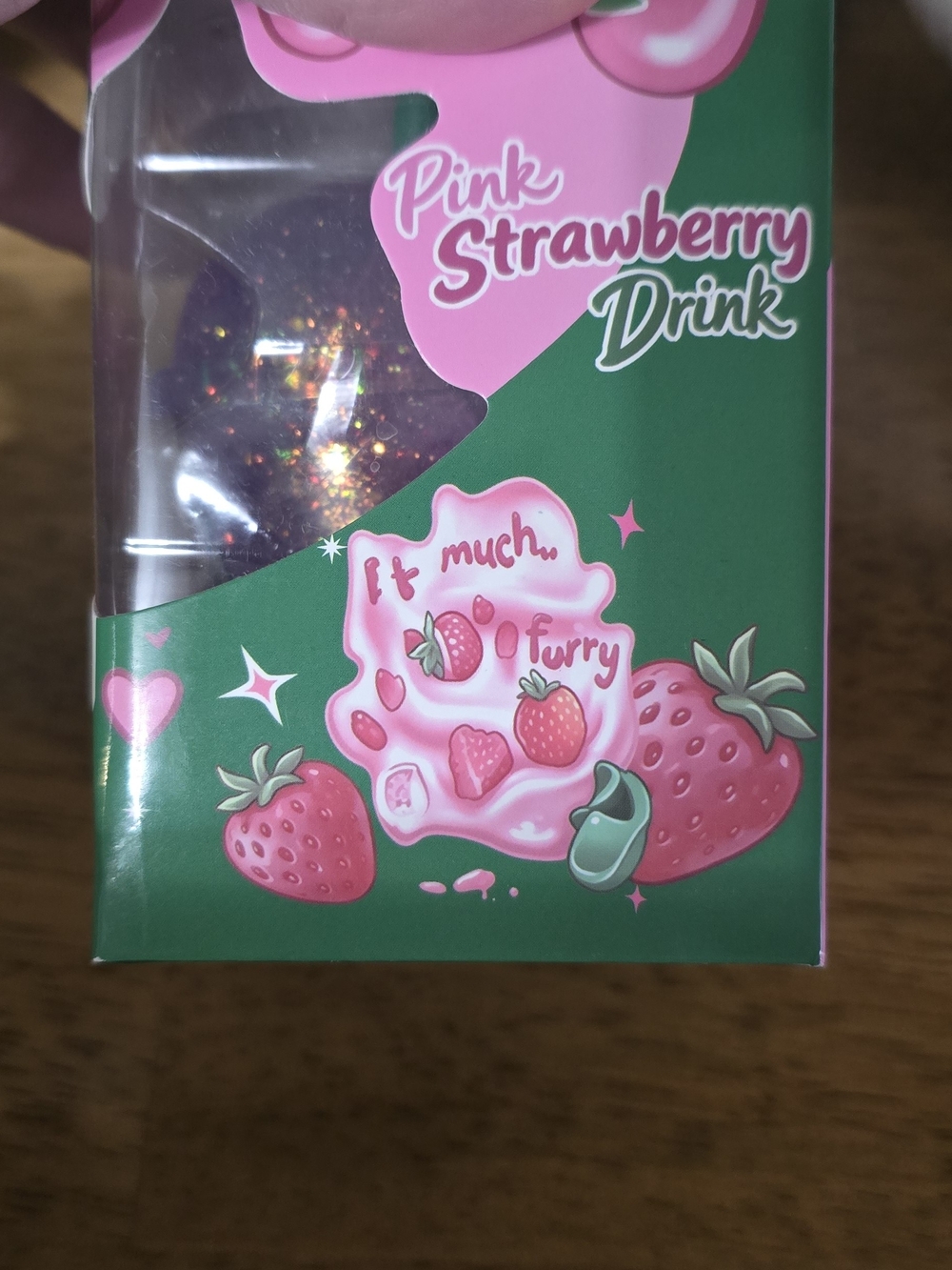 Starbucks Purple Glitter Squeeze Drink Toy - Picture 2 of 5